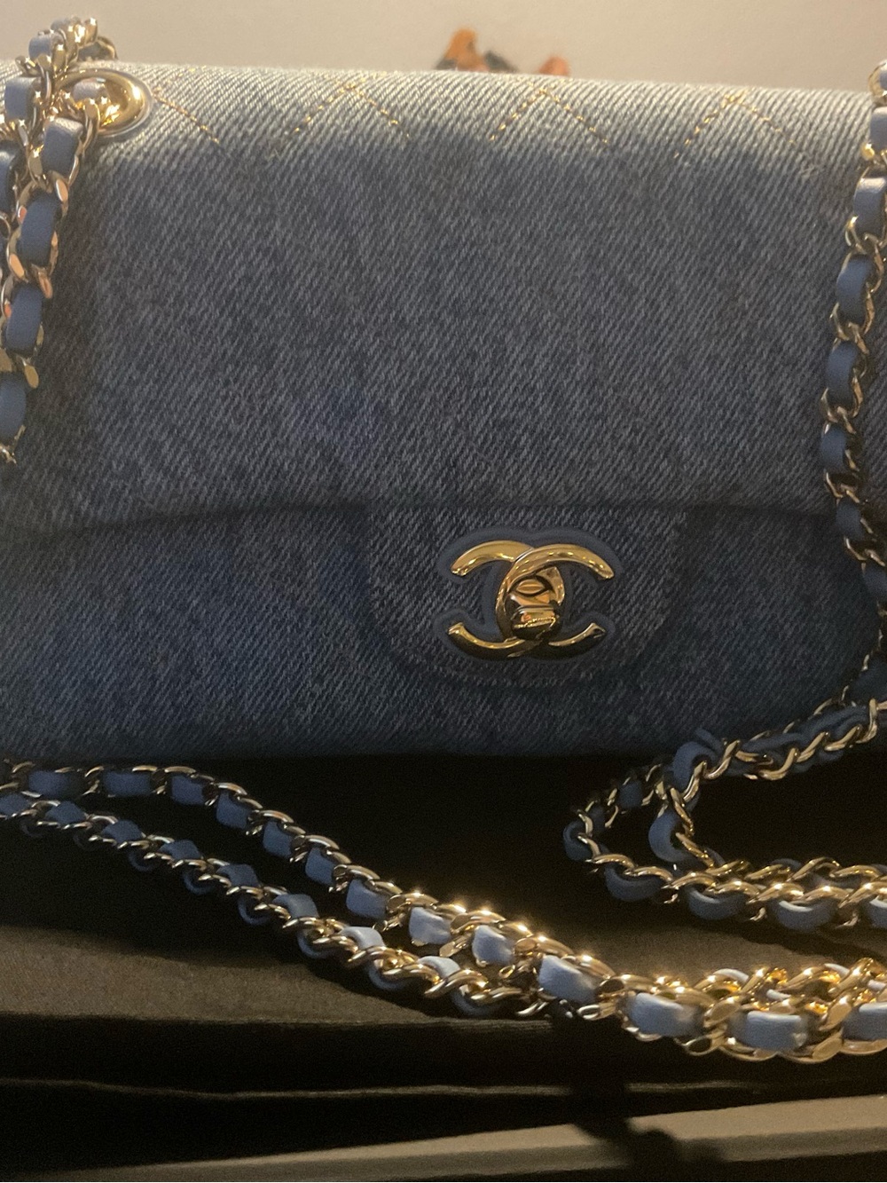CHANEL Mini Flap Denim